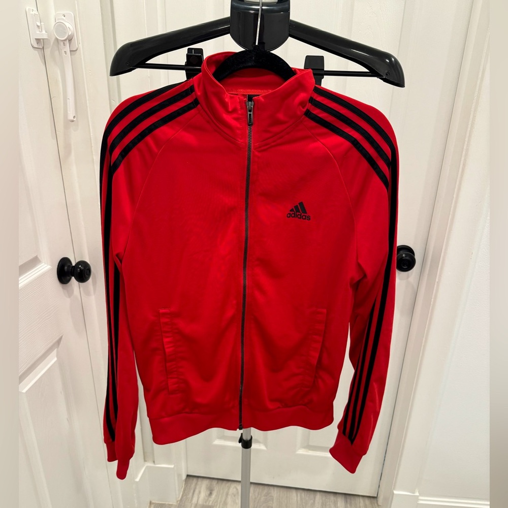 Adidas Track Jacket (Essentials Warm-Up)